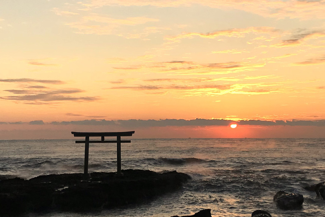大洗・神磯の鳥居