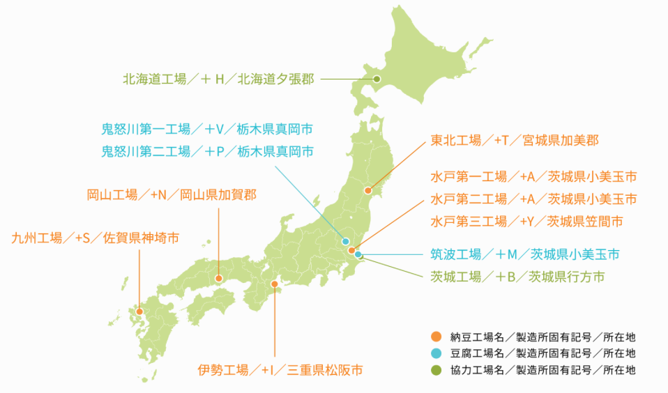 タカノフーズの事業所